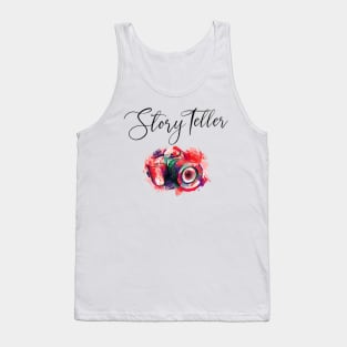 Story Teller Photographer Gift Tank Top